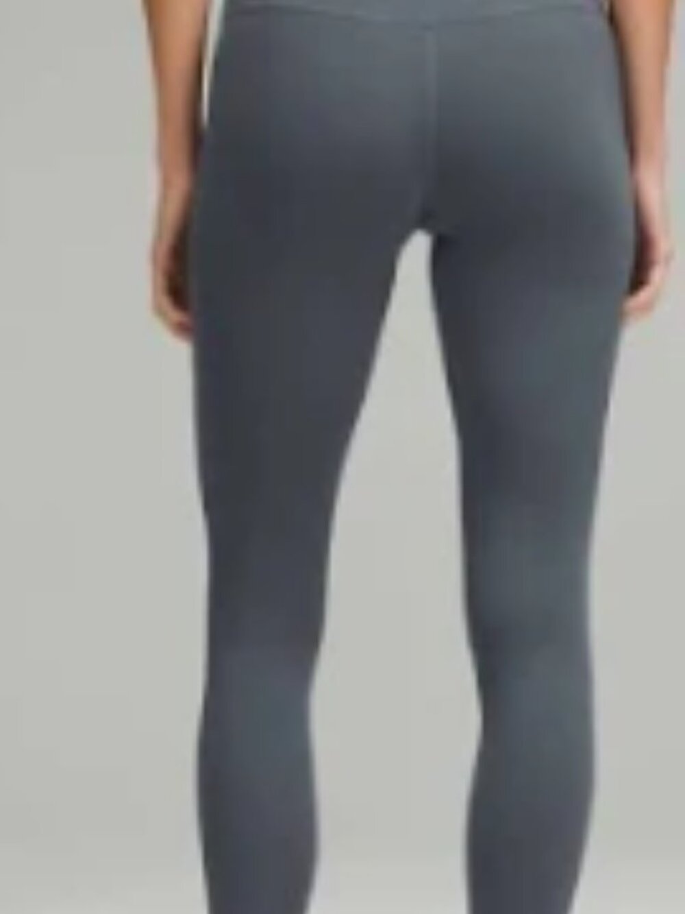 EUC Lululemon 12 Align Hi-Rise Pant 25in in "Oil Grey"